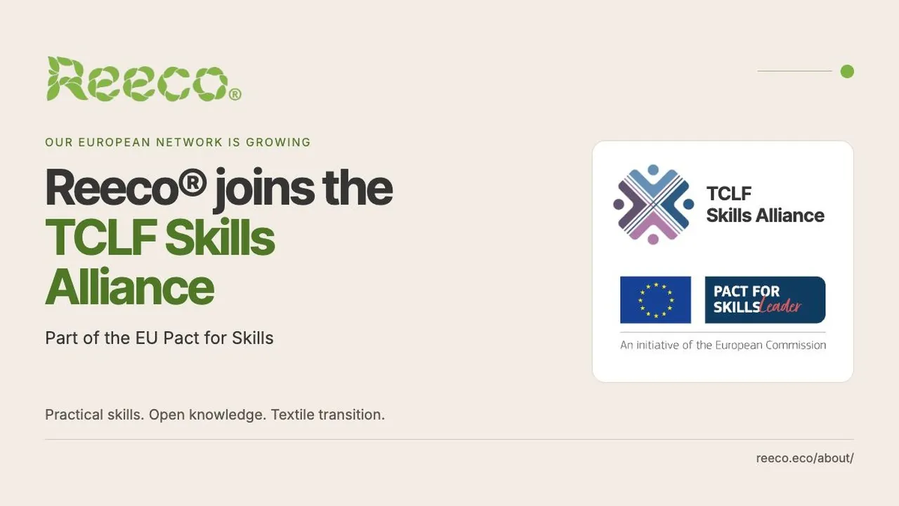 Pridali sme sa k TCLF Skills Alliance, veľkému partnerstvu pre zručnosti v oblasti textilu, oblečenia, kože...